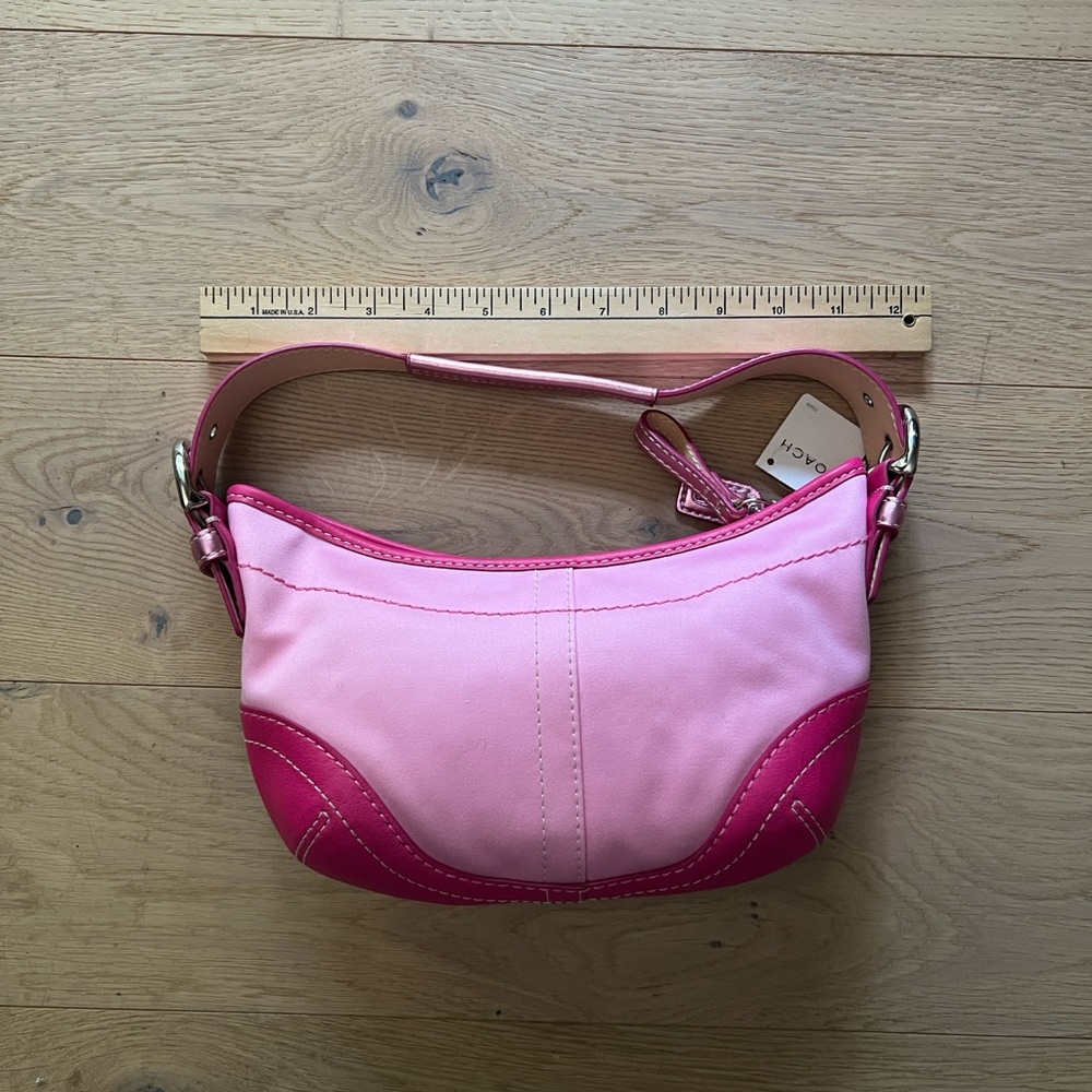 Coach Pink Shoulder Bag - Picture 6 of 10